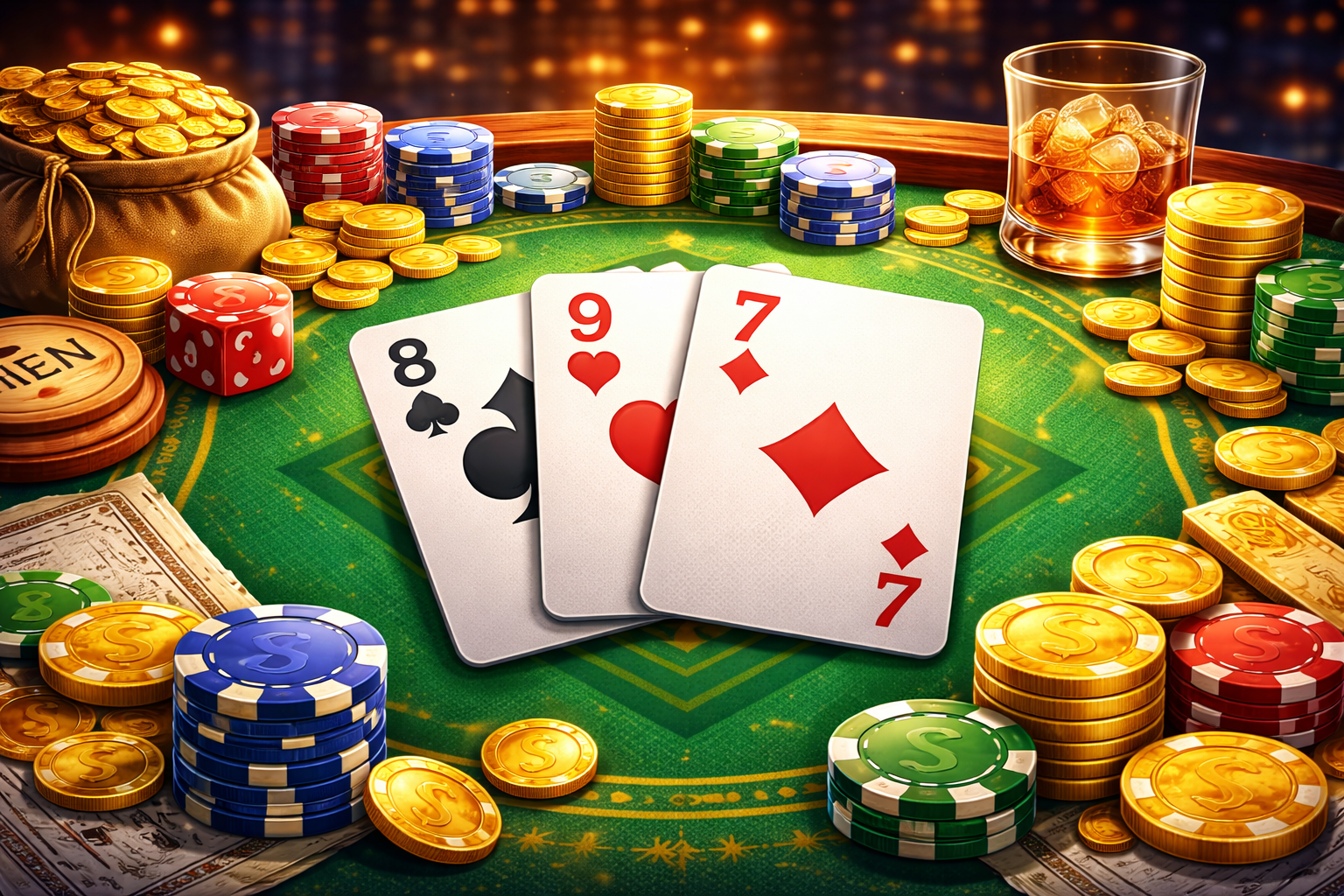 Ván bài 3 cây hấp dẫn